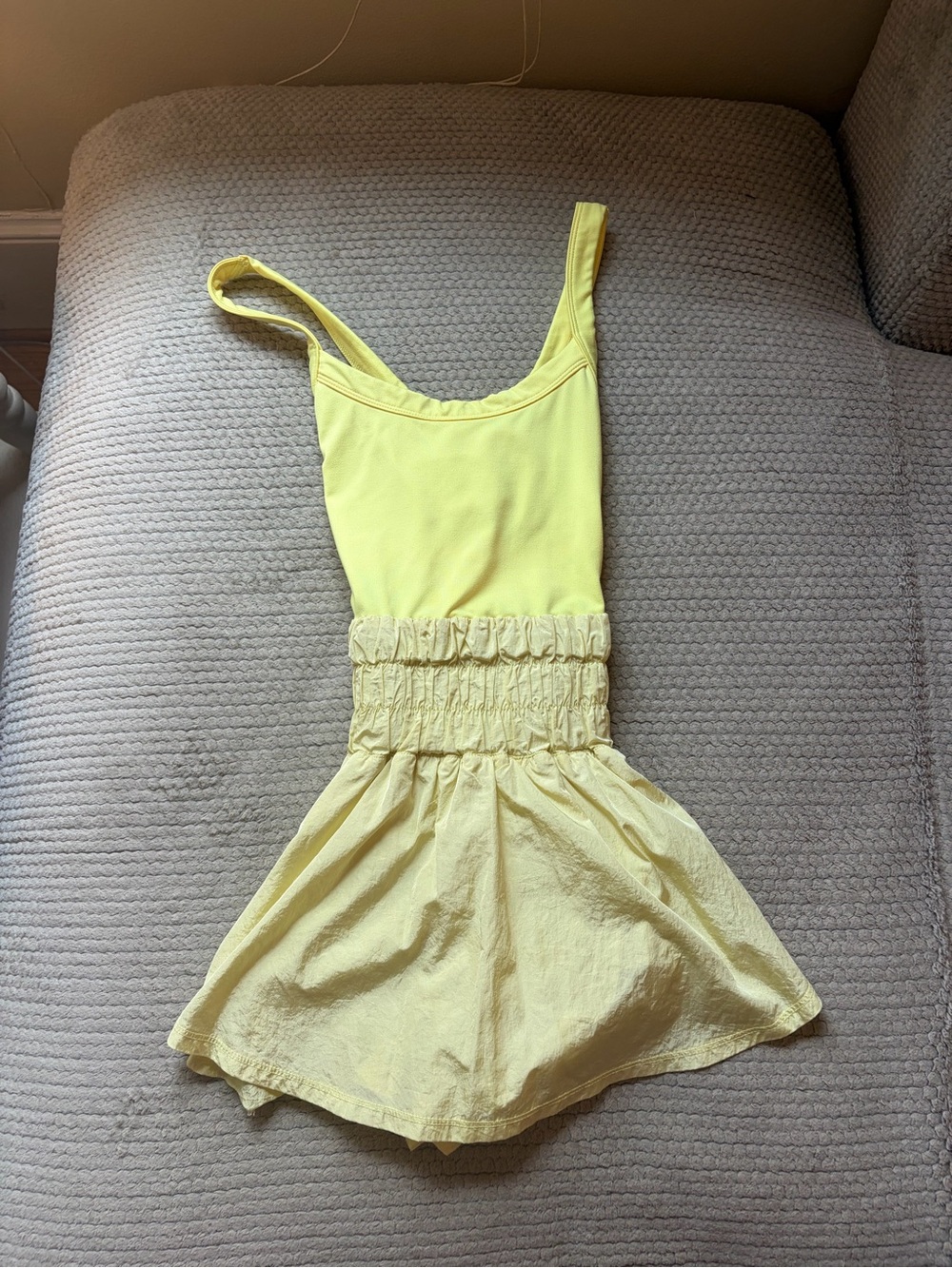 Free People Movement Yellow Runsie